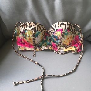 Victoria’s Secret bathing suit top, lace up back